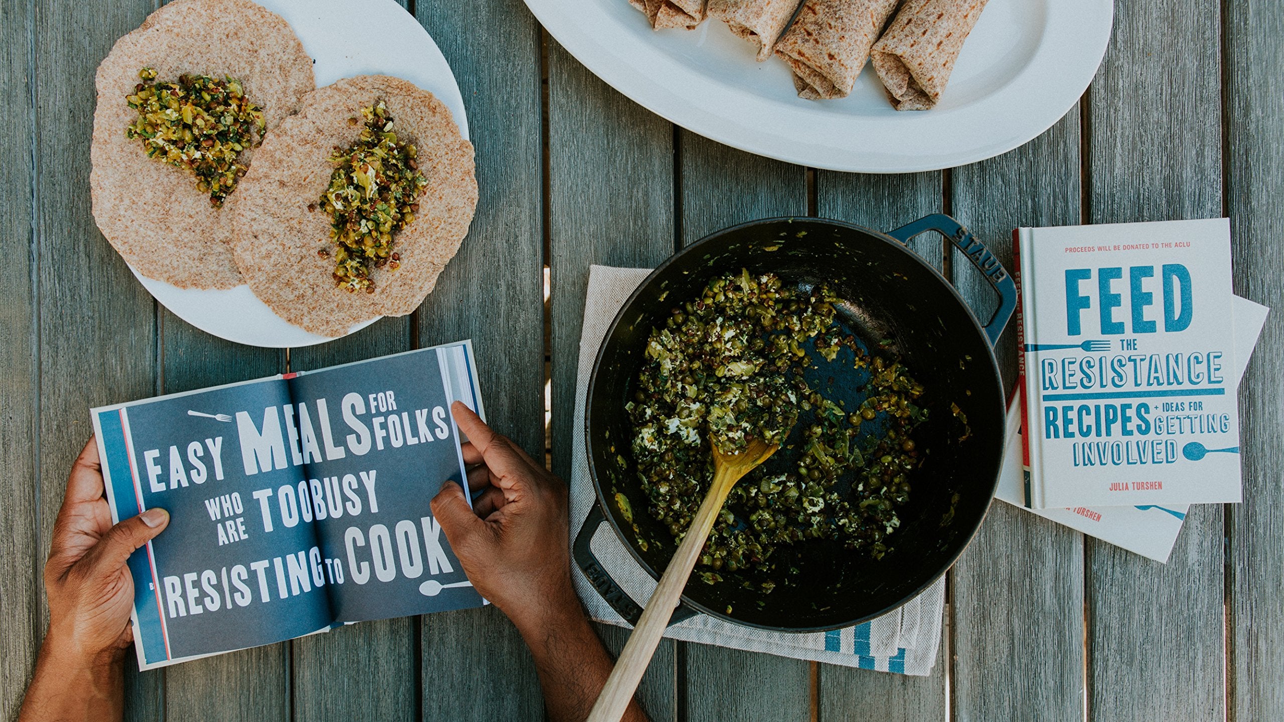 Feed the Resistance: Recipes + Ideas for Getting Involved (Julia Turshen Book, Cookbook for Activists)