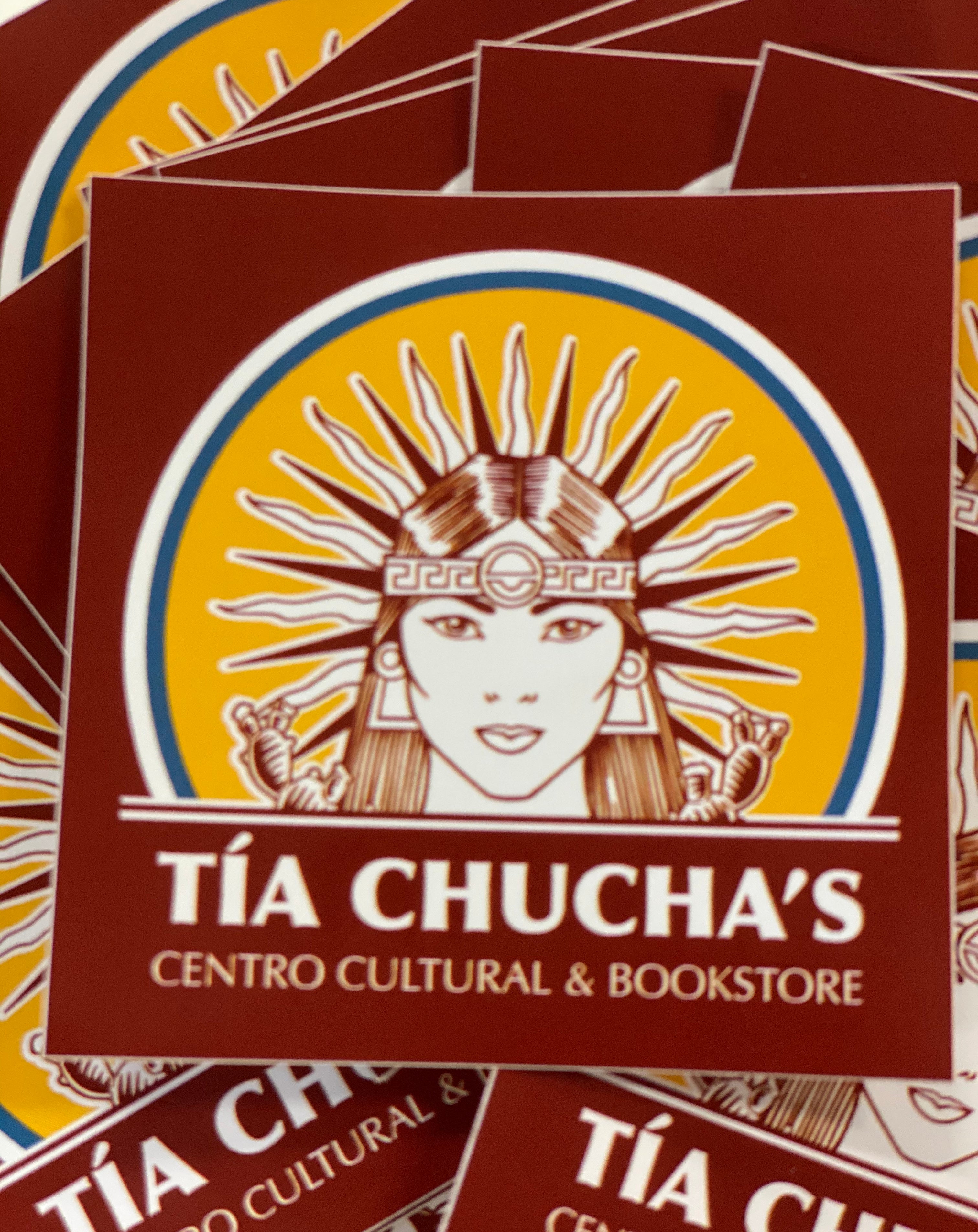Tia Chucha's Square Vinyl Sticker 3x3