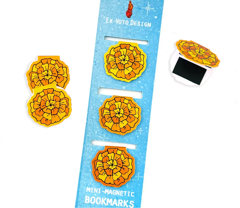 MARIGOLD Magnetic Bookmarks