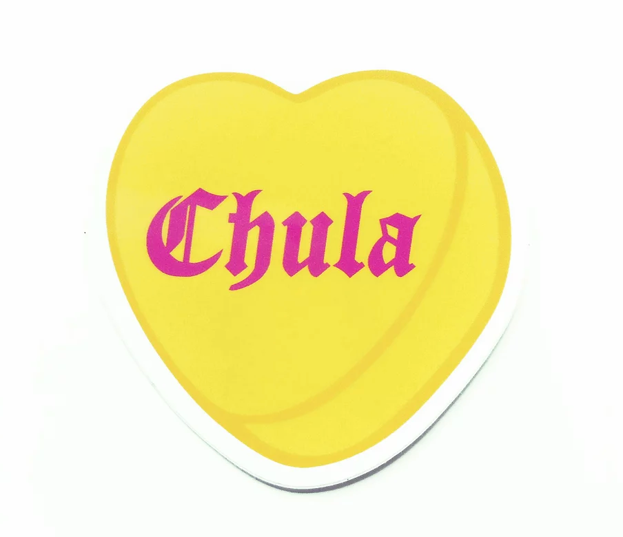 CHULA, vinyl sticker