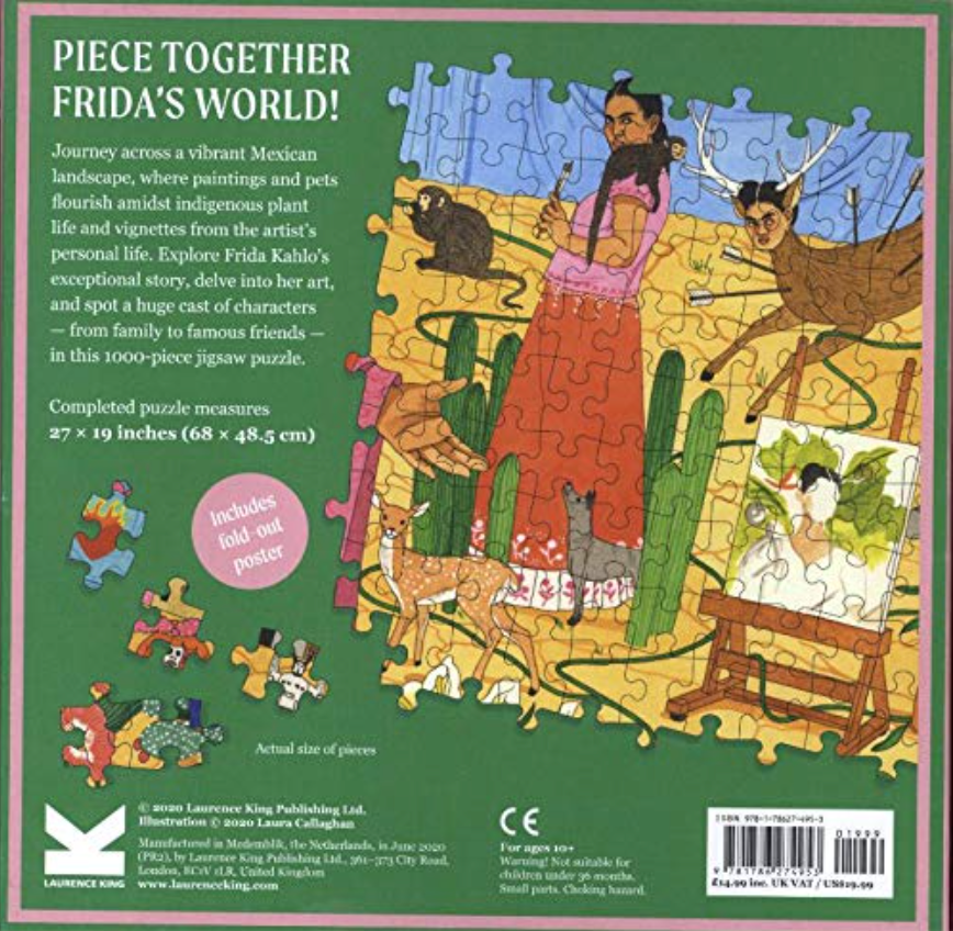 World of Frida Kahlo 1000 Piece Puzzle