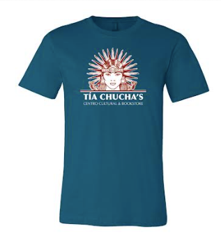 Tia Chucha's Logo Short Sleeve T-shirt, Teal