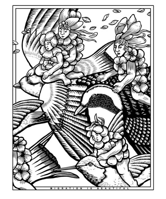 Toward Radical Futures: A Justseeds Coloring Book