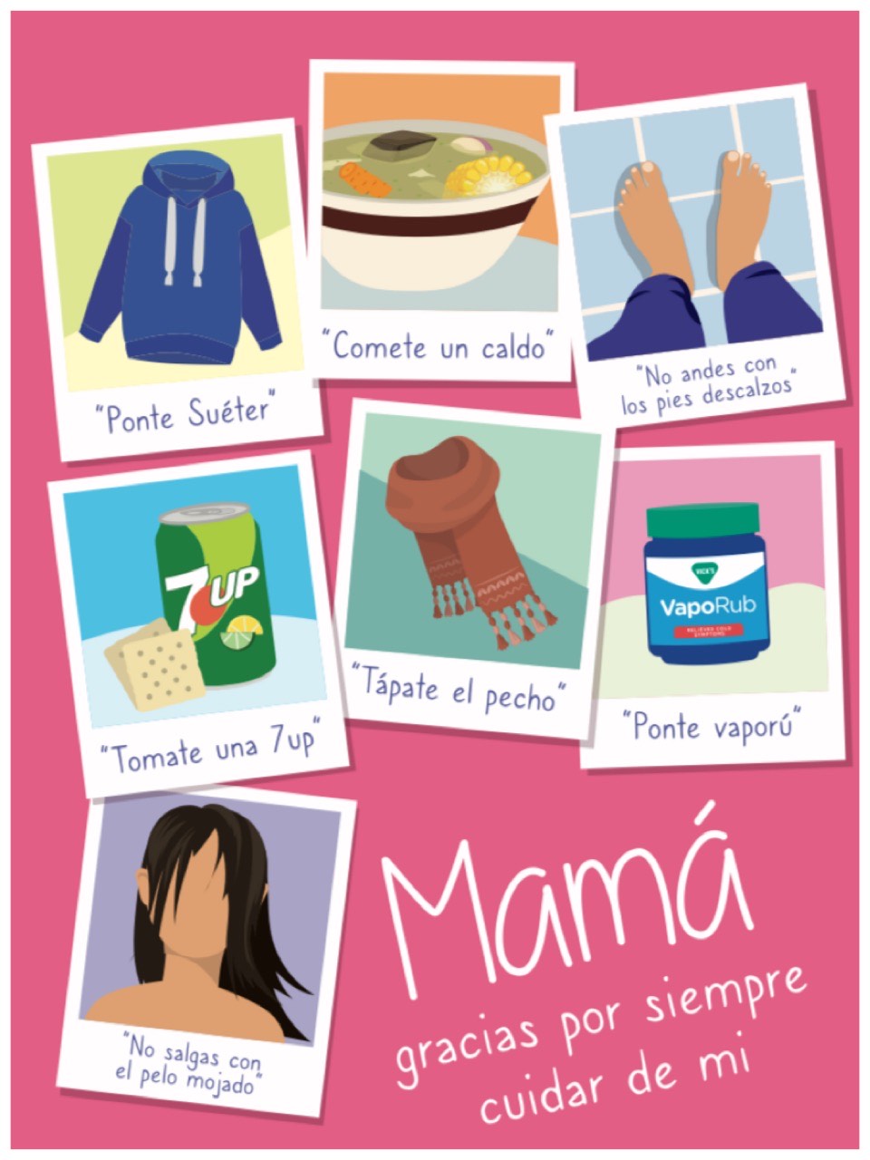 Mothers Day Card Cuidar De Mi