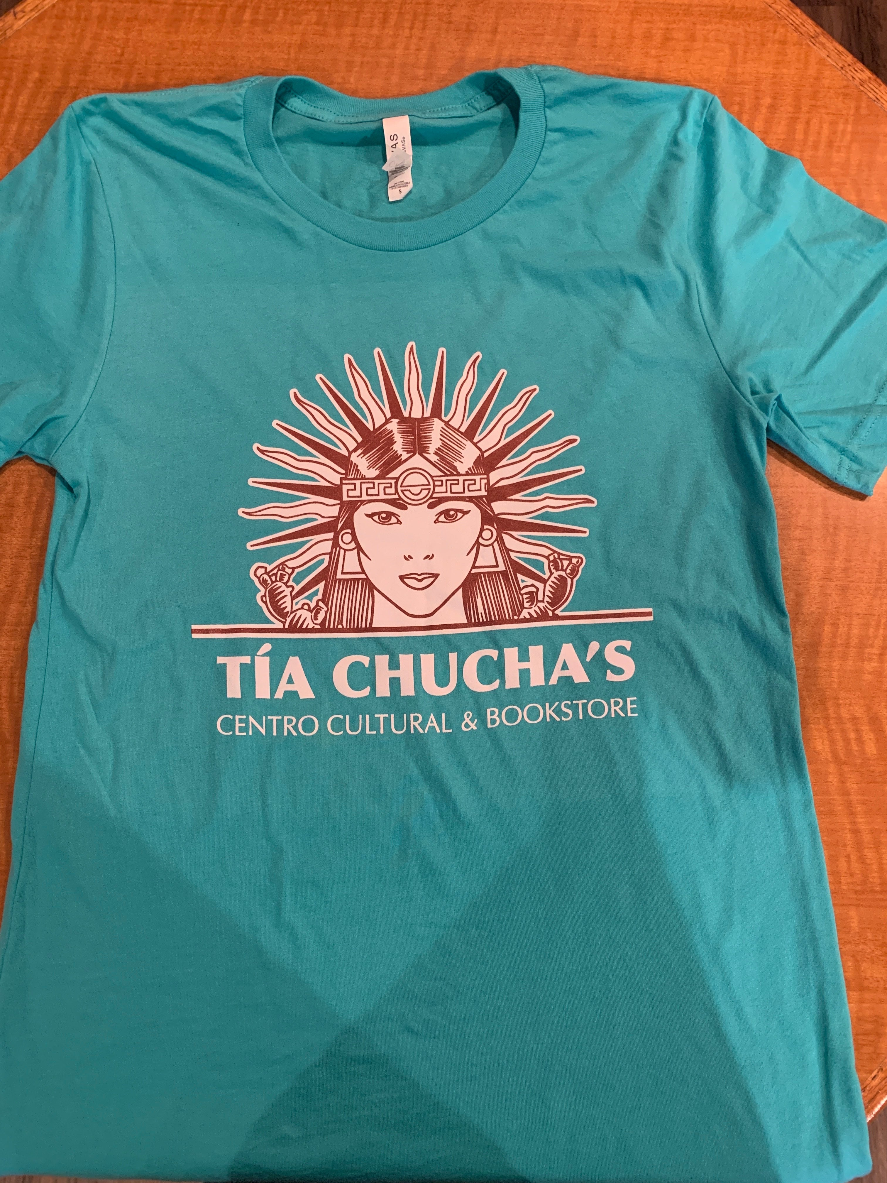 Tia Chucha's Logo Short Sleeve T-shirt - Turquoise