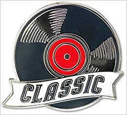Enamel Pin Classic Vinyl